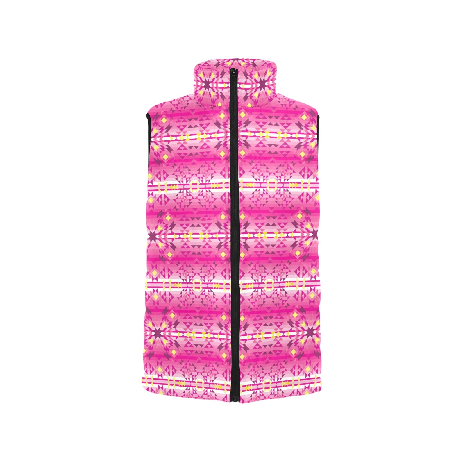 Pink Star Women's Padded Vest Jacket