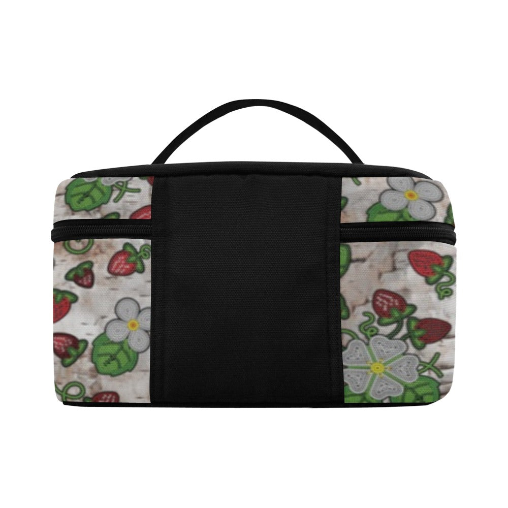Strawberry Dreams Br Bark Cosmetic Bag/Large