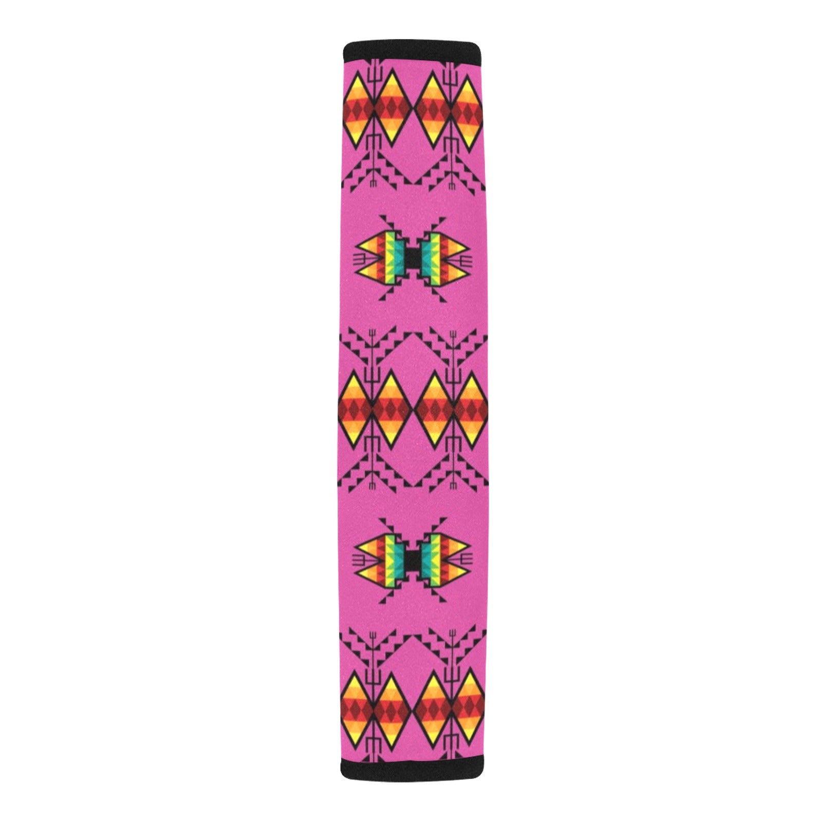 Sacred Trust Pink Car Seat Belt Cover 7''x12.6'' (Pack of 2)