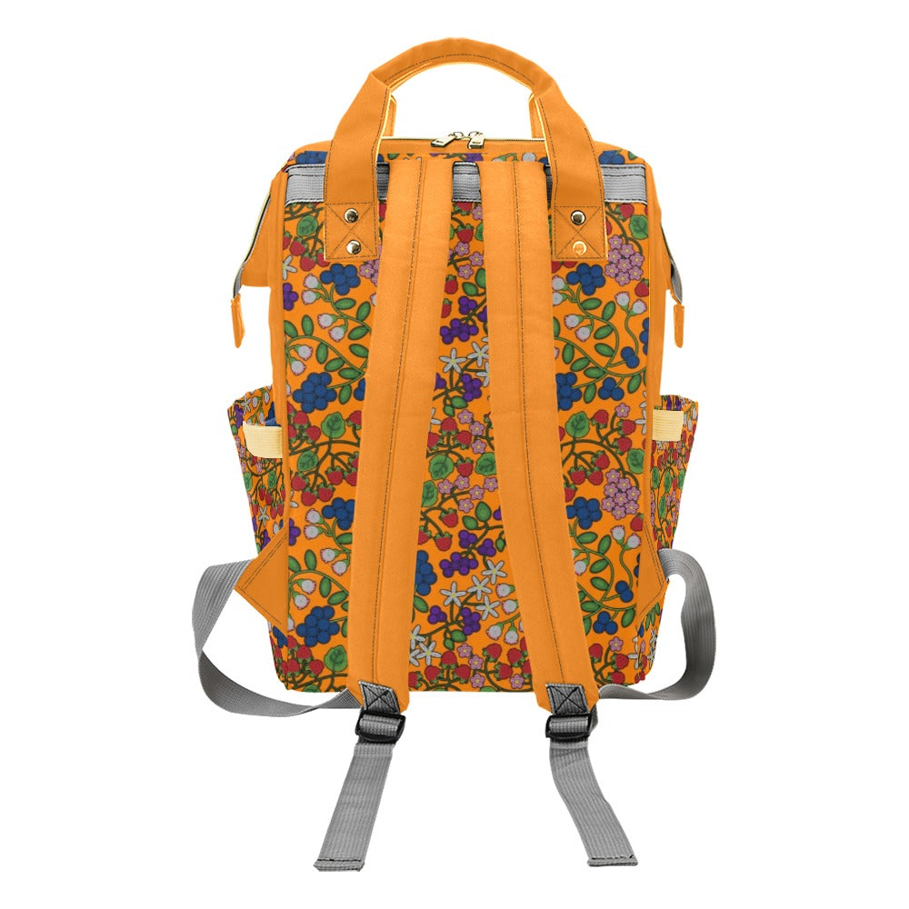 Takwakin Harvest Carrot Multi-Function Diaper Backpack/Diaper Bag