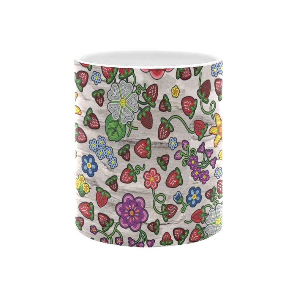 Berry Pop Bright Birch White Mug(11OZ)