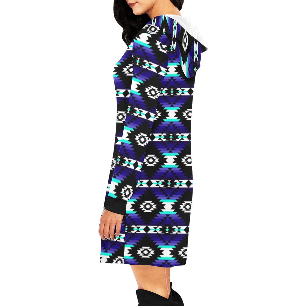 Cree Confederacy Midnight Hoodie Dress