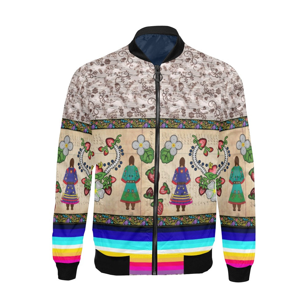 Aunties Gifts All Over Print Bomber Jacket for Men