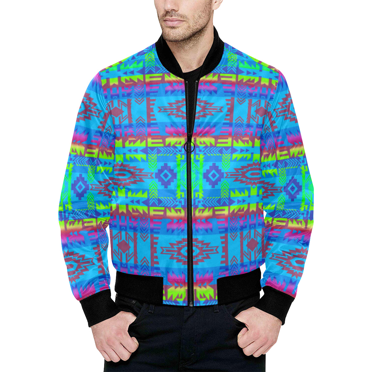Young Journey Unisex Heavy Bomber Jacket with Quilted Lining