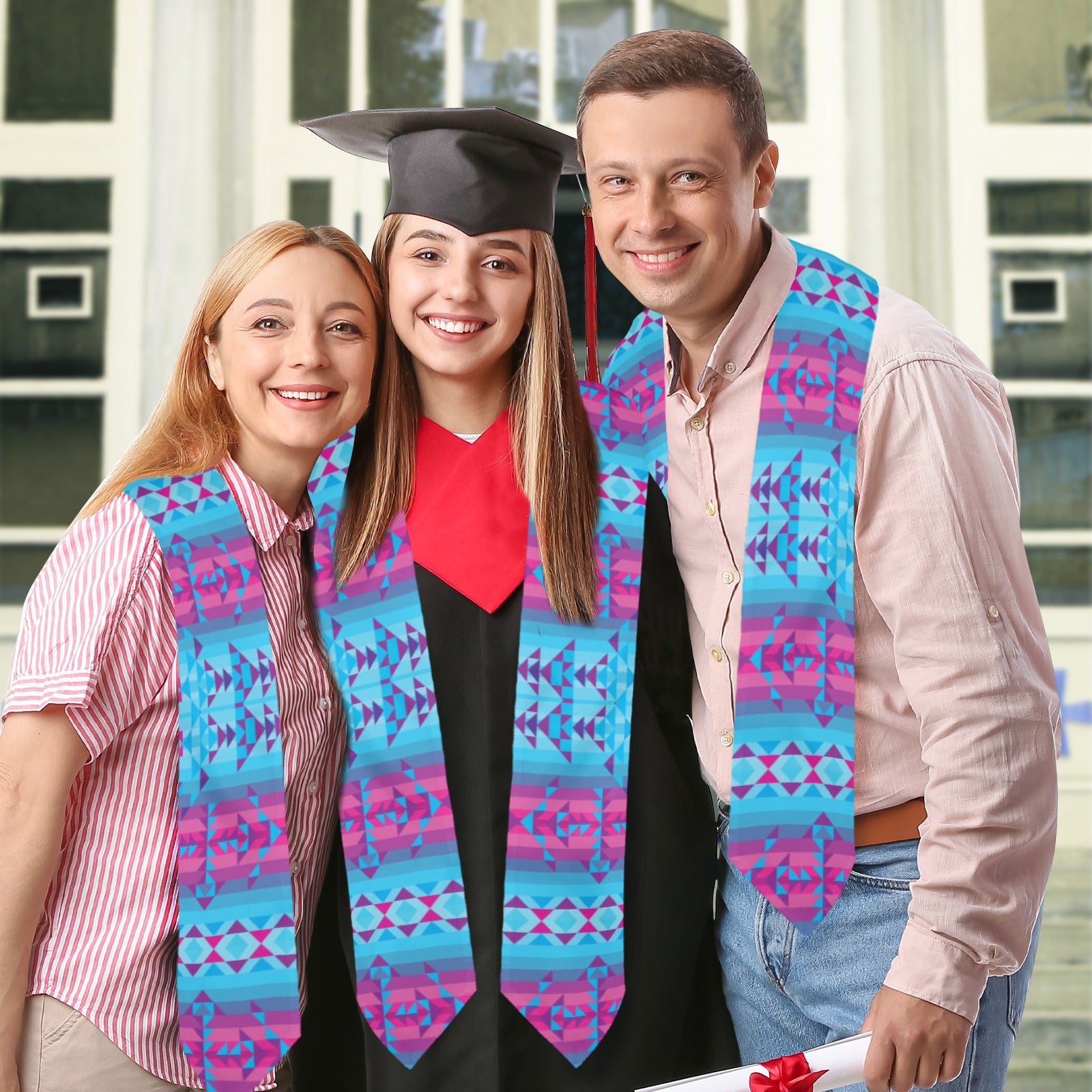 Cool Frost Graduation Stole