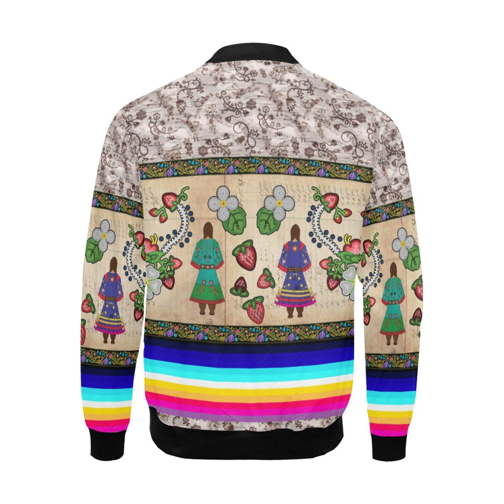 Aunties Gifts All Over Print Bomber Jacket for Men