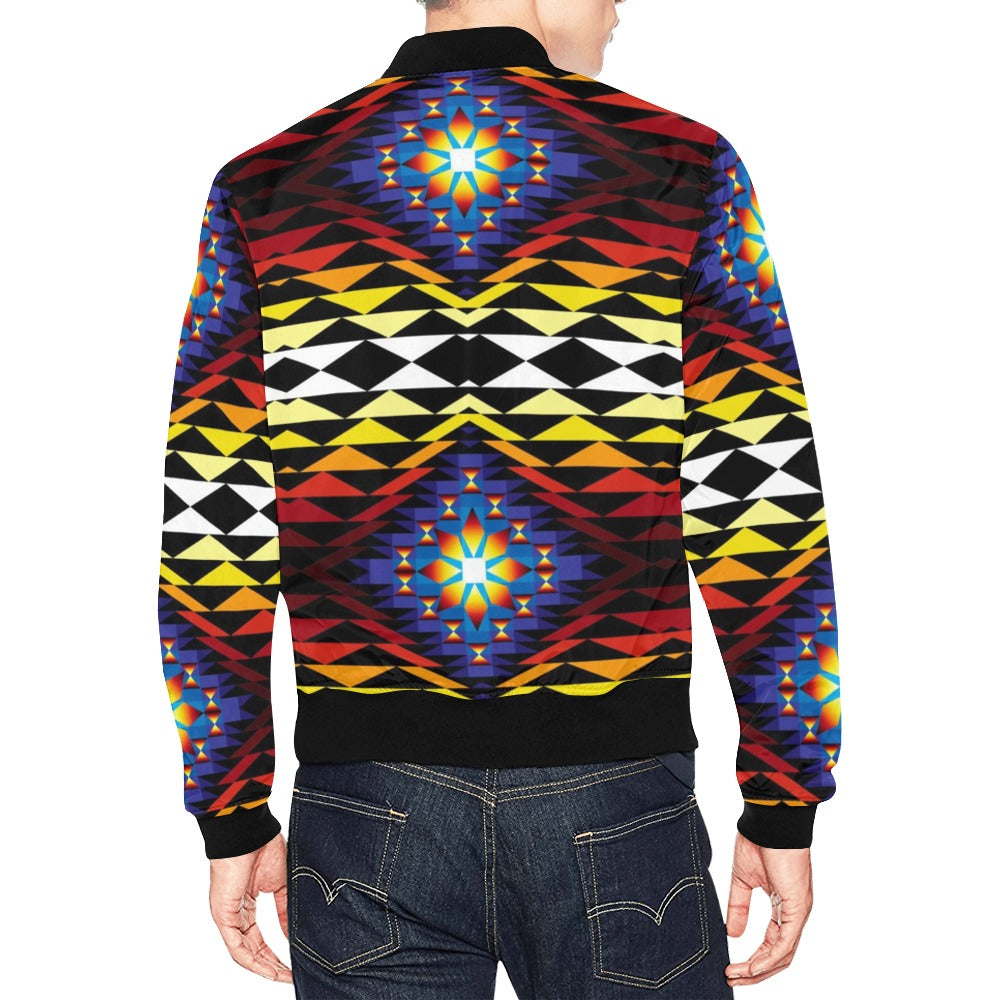 Sunset Blanket Bomber Jacket for Men