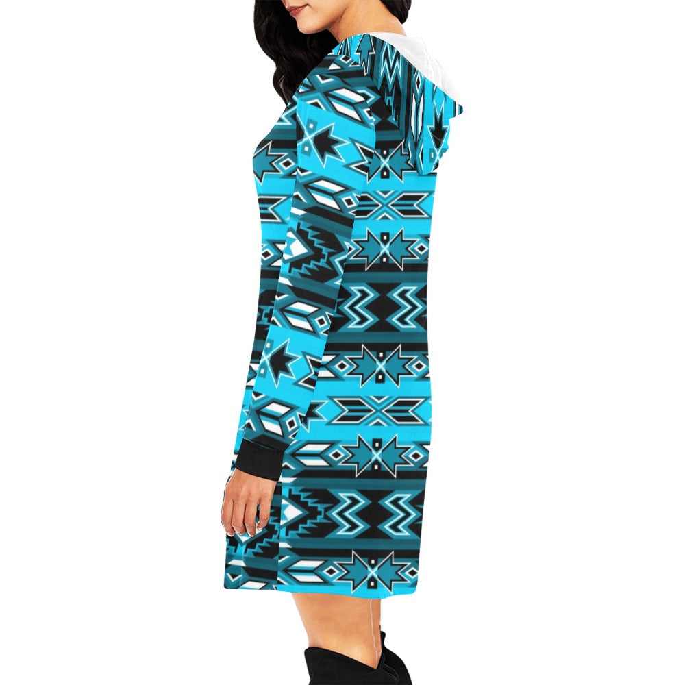 Northern Journey Hoodie Dress