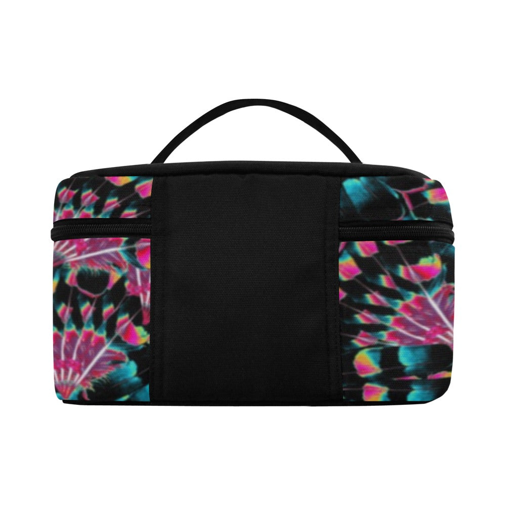 Hawk Feathers Heat Map Cosmetic Bag/Large