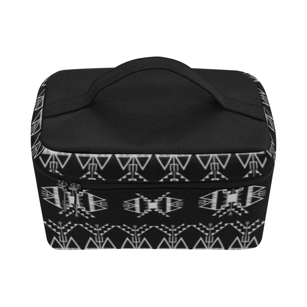 Sacred Trust Black Cosmetic Bag/Large