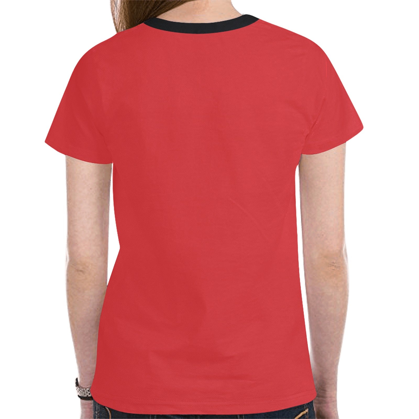 Buffalo Spirit Guide (Red) T-shirt for Women
