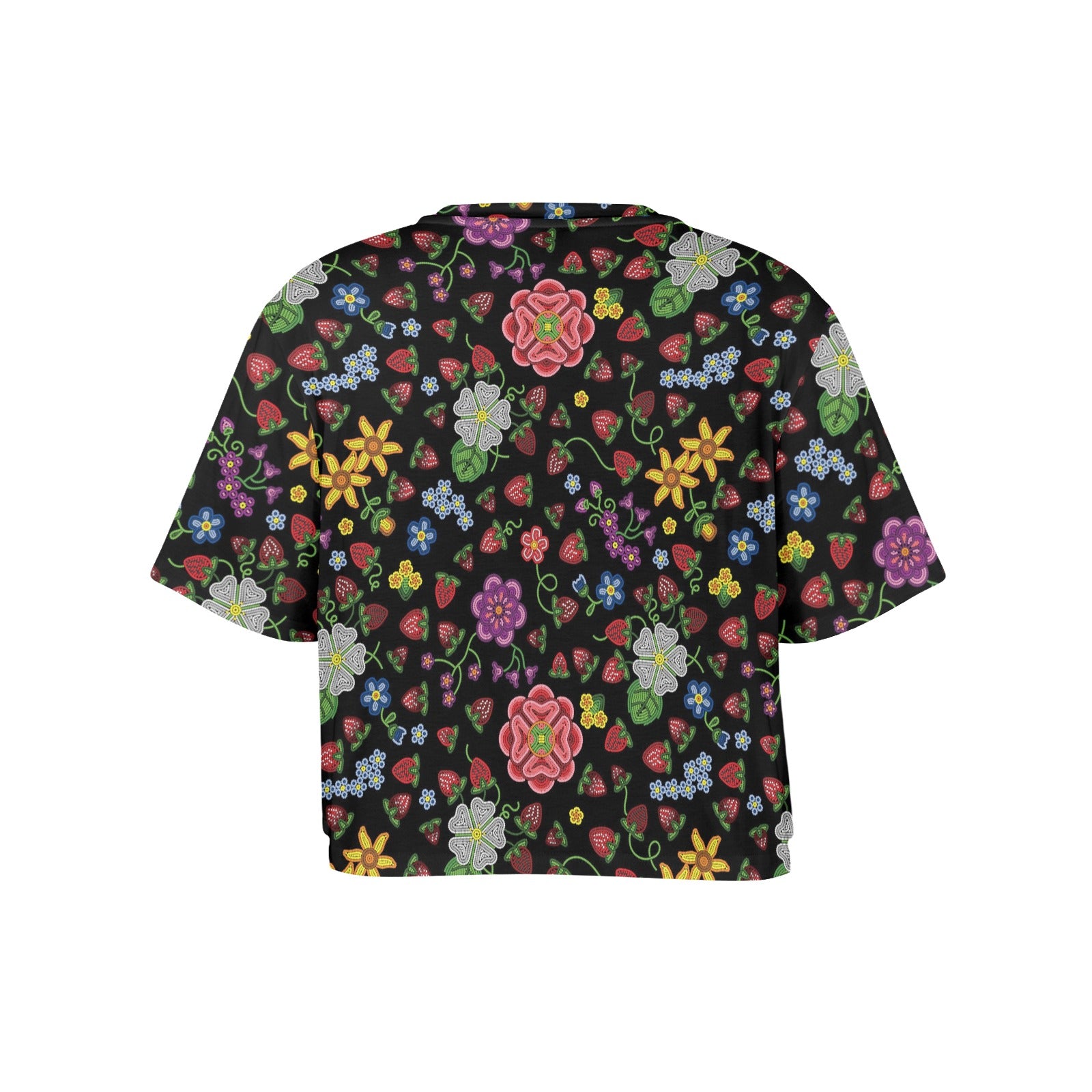 Berry Pop Midnight Women's Cropped T-shirt