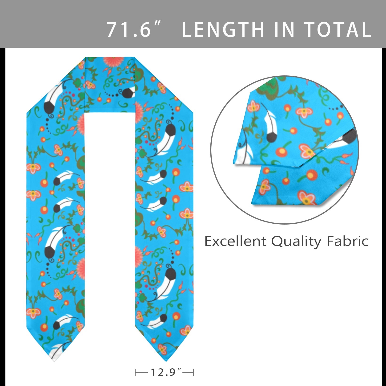 New Growth Bright Sky Graduation Stole