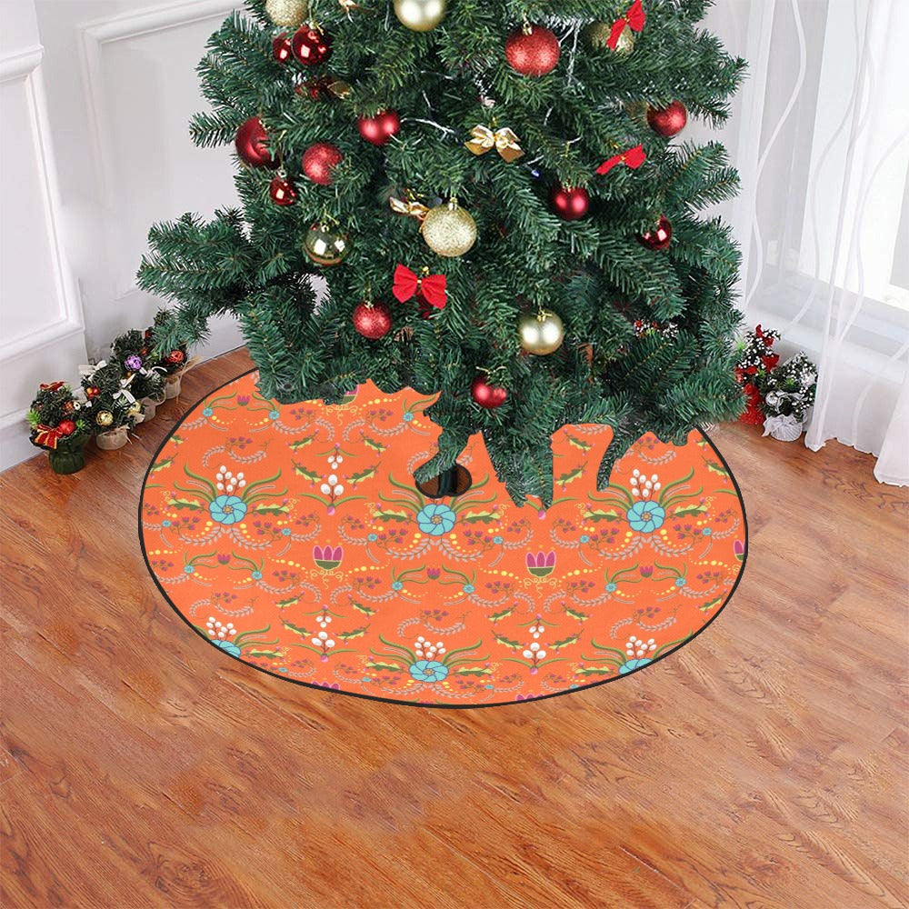 First Bloom Carrots Christmas Tree Skirt 47" x 47"