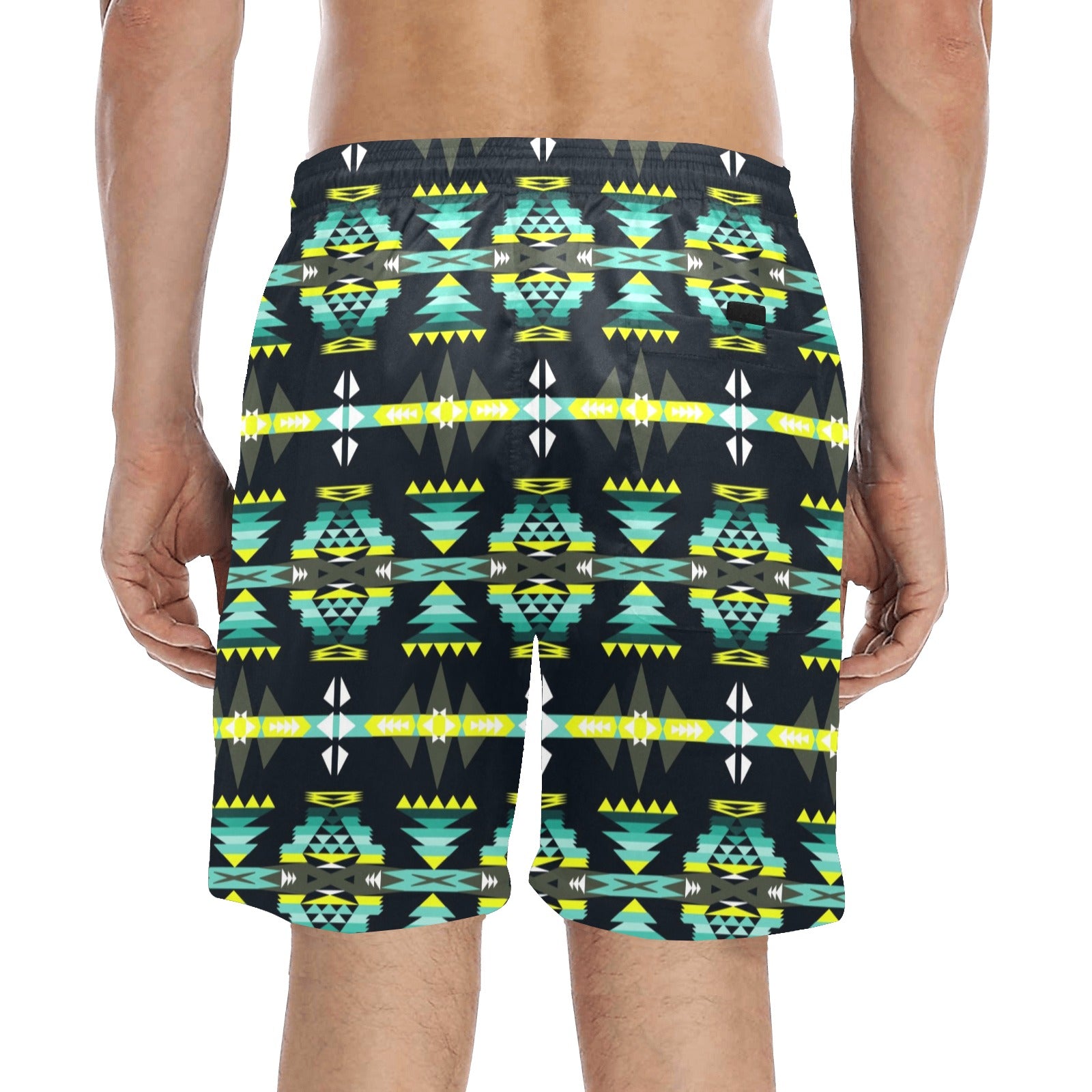 River Trail Men's Mid-Length Beach Shorts