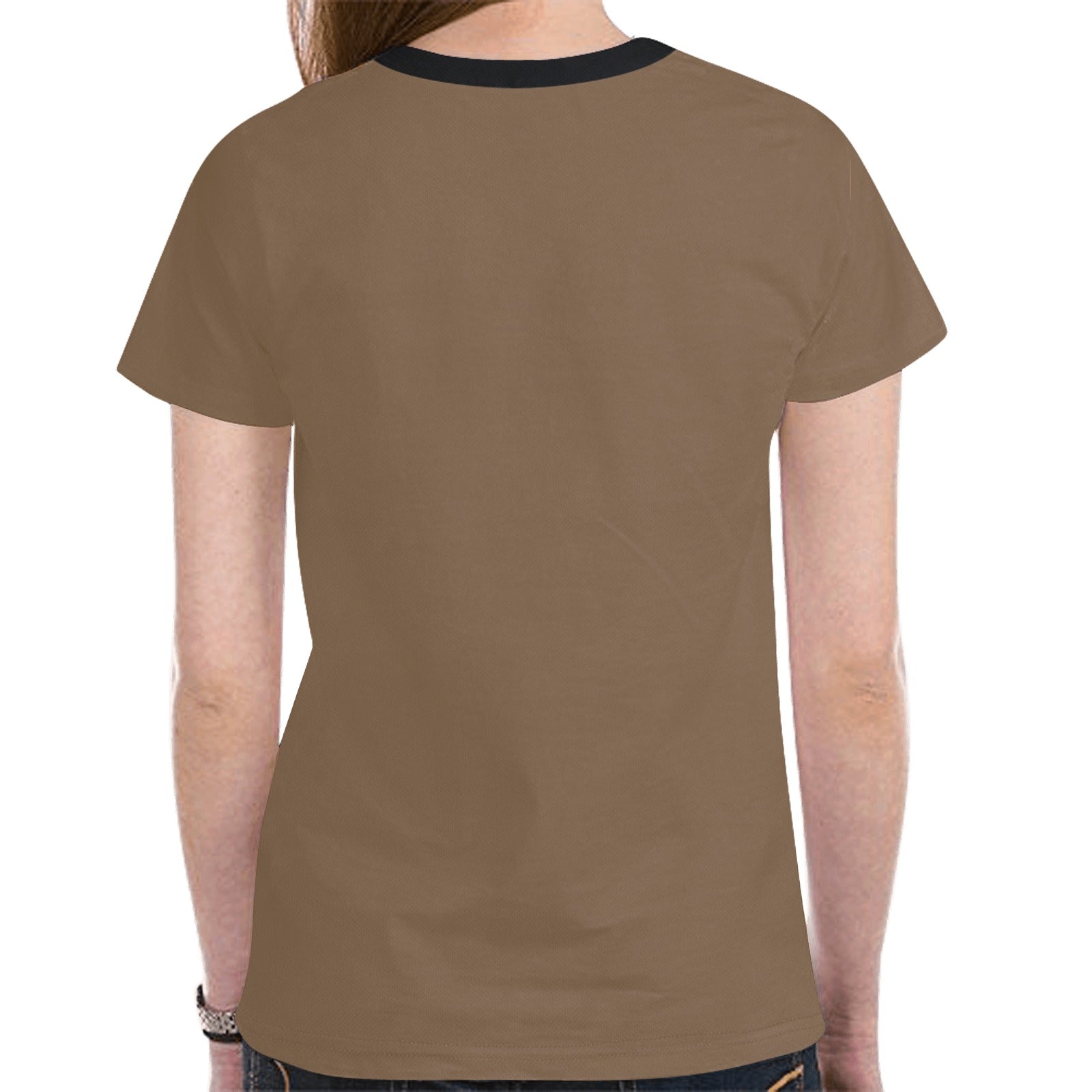 Buffalo Spirit Guide (Dark Brown) T-shirt for Women