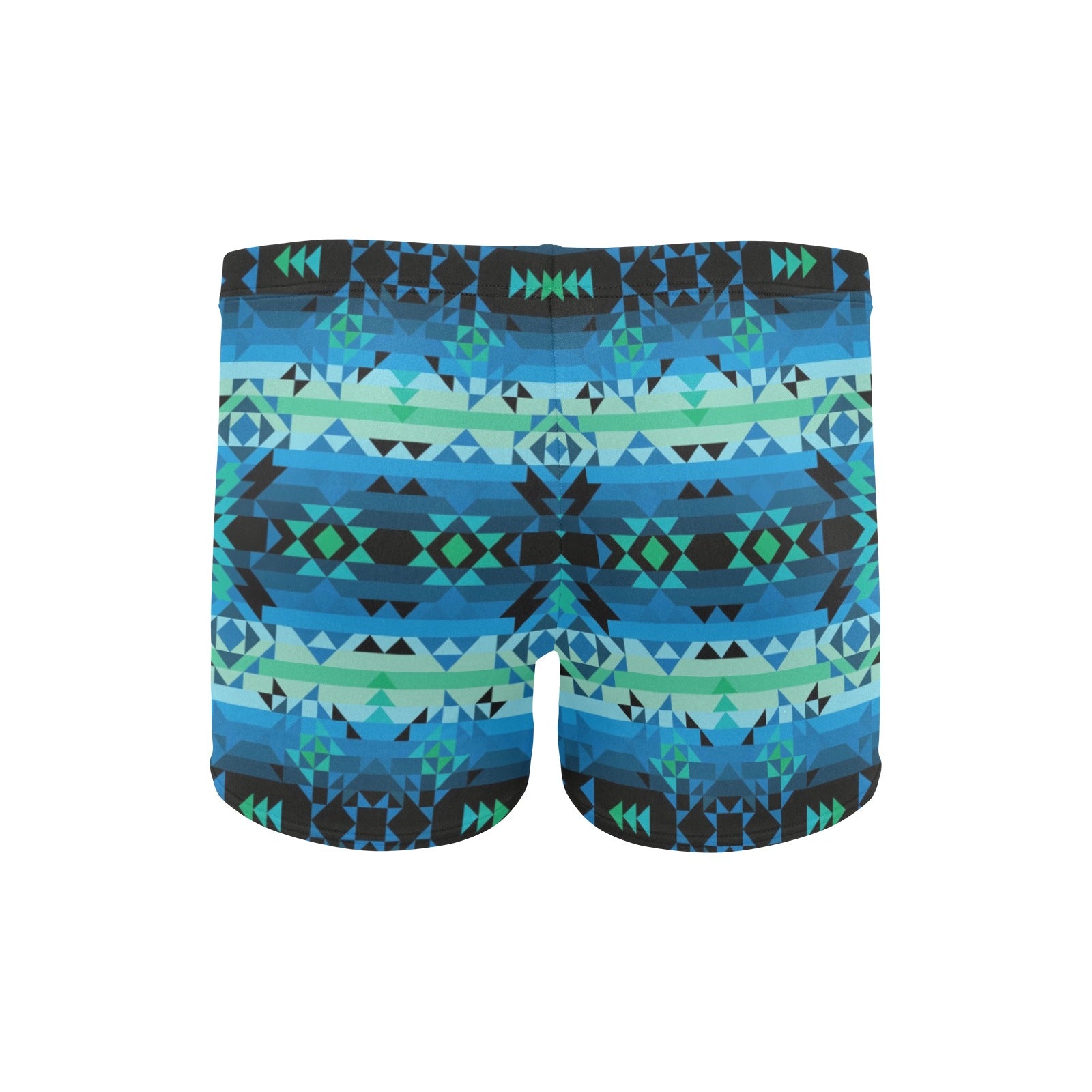 Green Star Men's Swimming Trunks