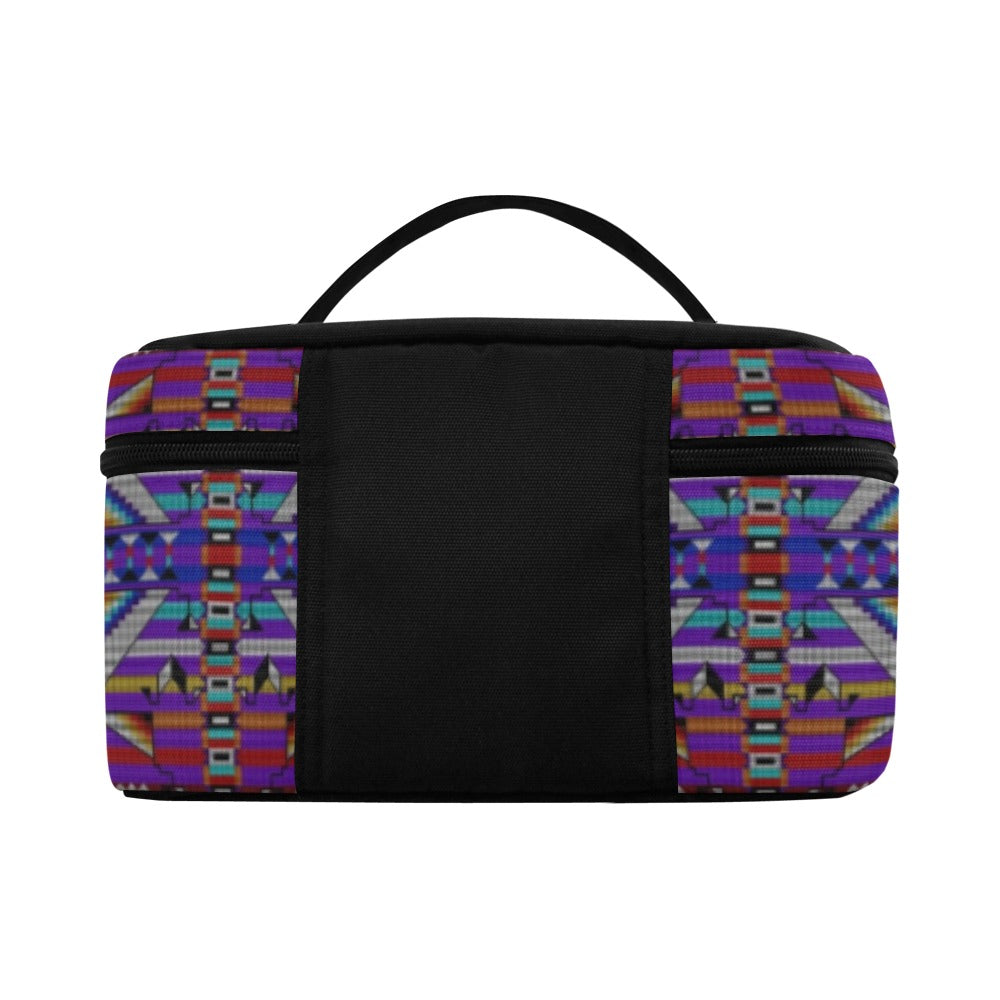 Medicine Blessing Purple Cosmetic Bag/Large