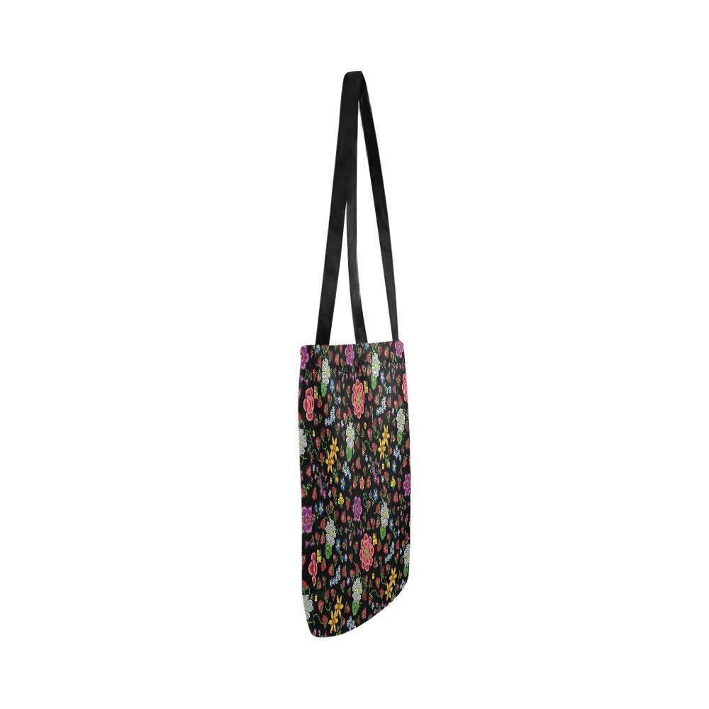 Berry Pop Midnight Reusable Shopping Bag (Two sides)