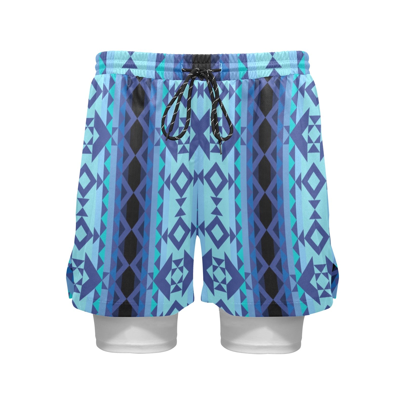 Tipi Men's Sports Shorts with Compression Liner