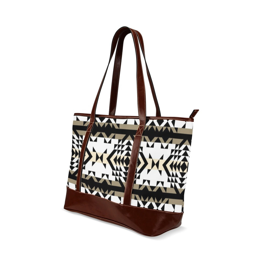 Black Rose Winter Canyon Tote Handbag