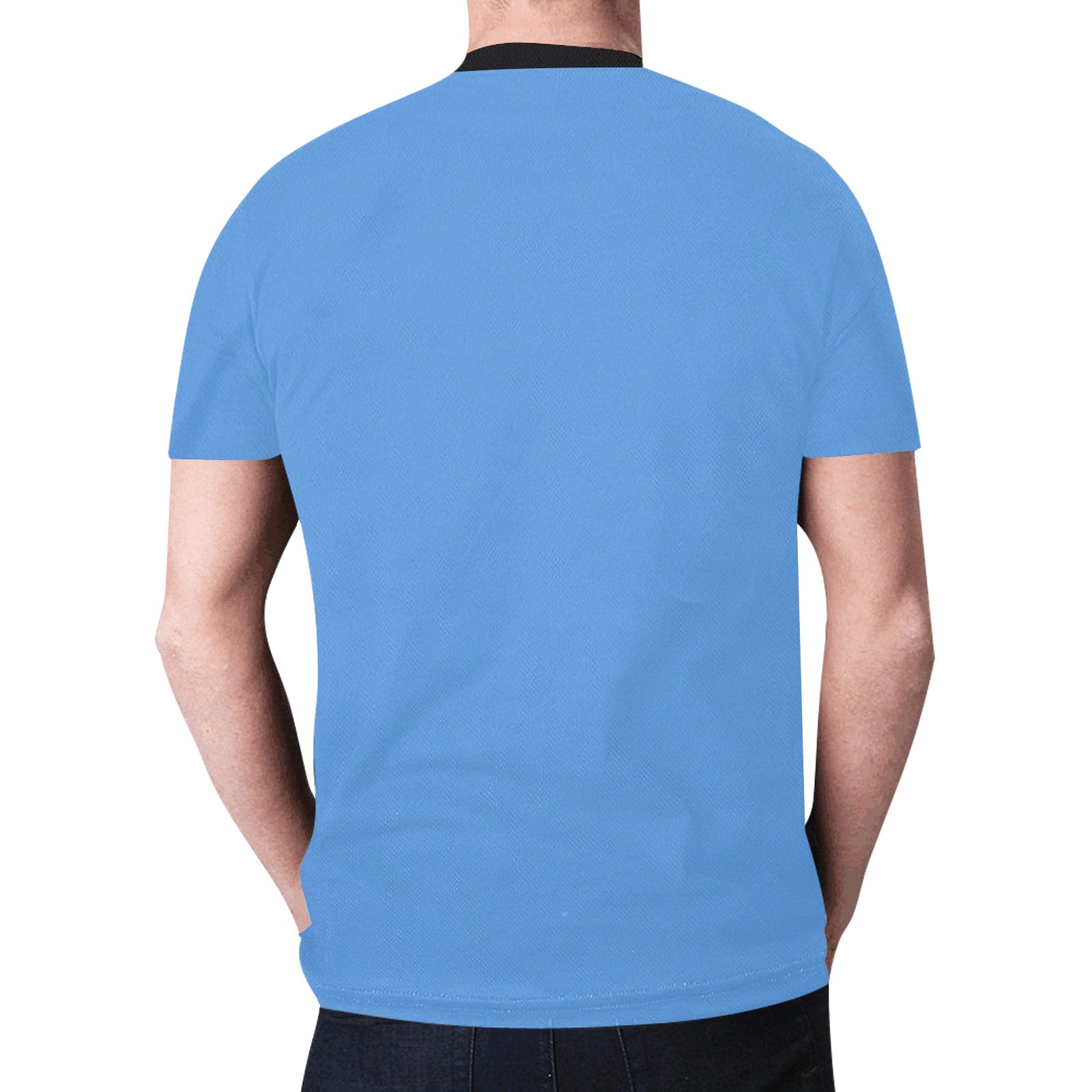 Elk Spirit Guide (Blue) T-shirt for Men