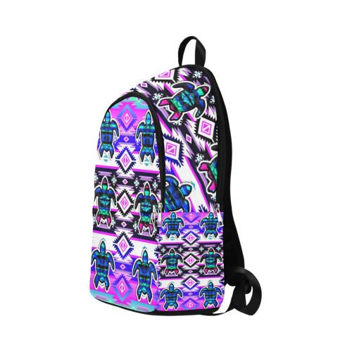 Adobe Dance Turtle Fabric Backpack for Adult (Model 1659) Casual Backpack for Adult (1659) e-joyer 
