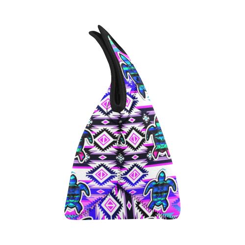 Adobe Dance Turtle Neoprene Lunch Bag/Small (Model 1669) Neoprene Lunch Bag/Small (1669) e-joyer 