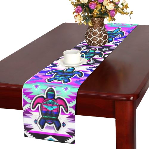 Adobe Dance Turtle Table Runner 16x72 inch Table Runner 16x72 inch e-joyer 