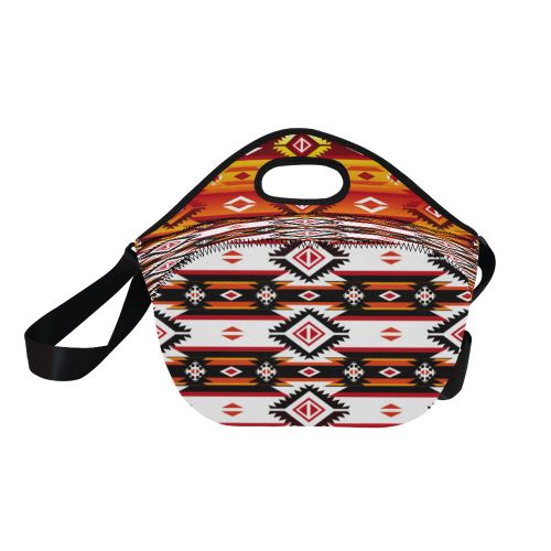 Adobe Fire Neoprene Lunch Bag/Large (Model 1669) Neoprene Lunch Bag/Large (1669) e-joyer 