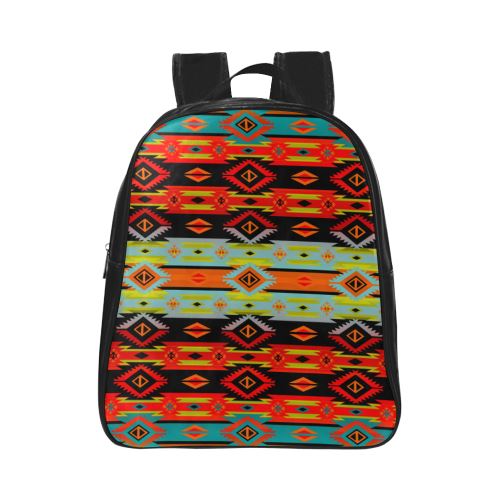 Adobe Kiva School Backpack (Model 1601)(Small) School Backpacks/Small (1601) e-joyer 