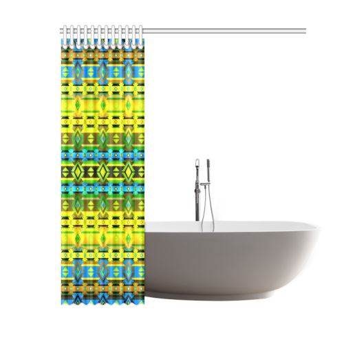 Adobe Midnight Shower Curtain 60"x72" Shower Curtain 60"x72" e-joyer 