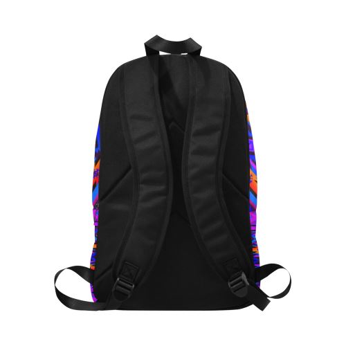 Adobe Morning Fabric Backpack for Adult (Model 1659) Casual Backpack for Adult (1659) e-joyer 