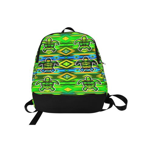 Adobe-Nature-Turtle Fabric Backpack for Adult (Model 1659) Casual Backpack for Adult (1659) e-joyer 