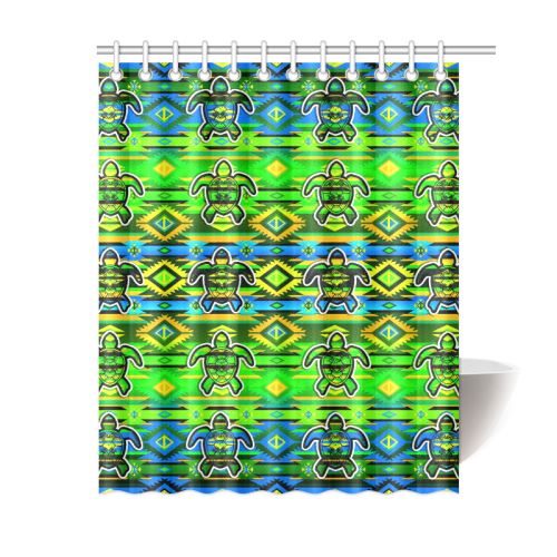 Adobe Nature Turtle Shower Curtain 60"x72" Shower Curtain 60"x72" e-joyer 