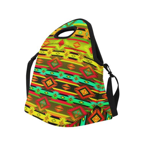 Adobe Sky Neoprene Lunch Bag/Large (Model 1669) Neoprene Lunch Bag/Large (1669) e-joyer 