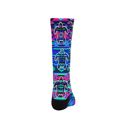 Adobe Sunset Turtle Trouser Socks Socks e-joyer 