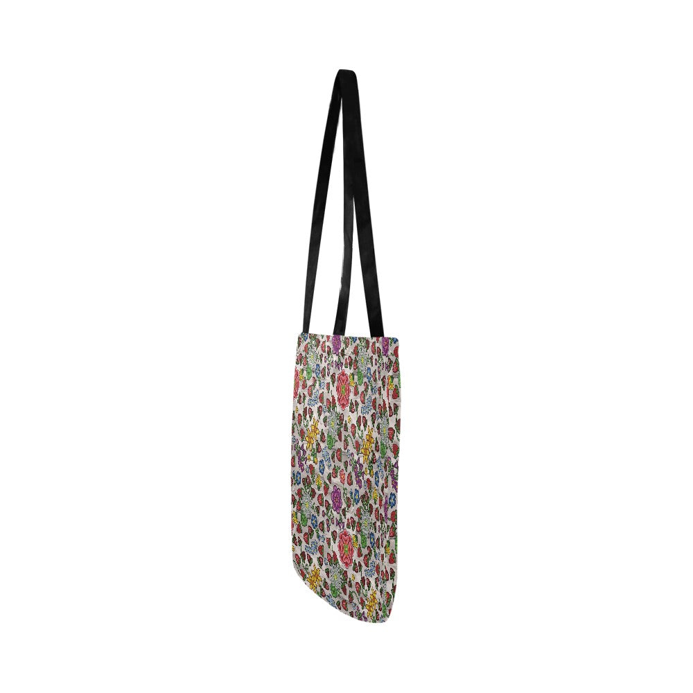 Berry Pop Bright Birch Reusable Shopping Bag (Two sides)