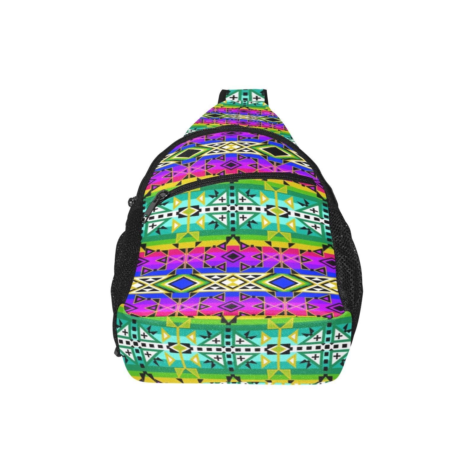 After the Northwest Rain All Over Print Chest Bag (Model 1719) All Over Print Chest Bag (1719) e-joyer 