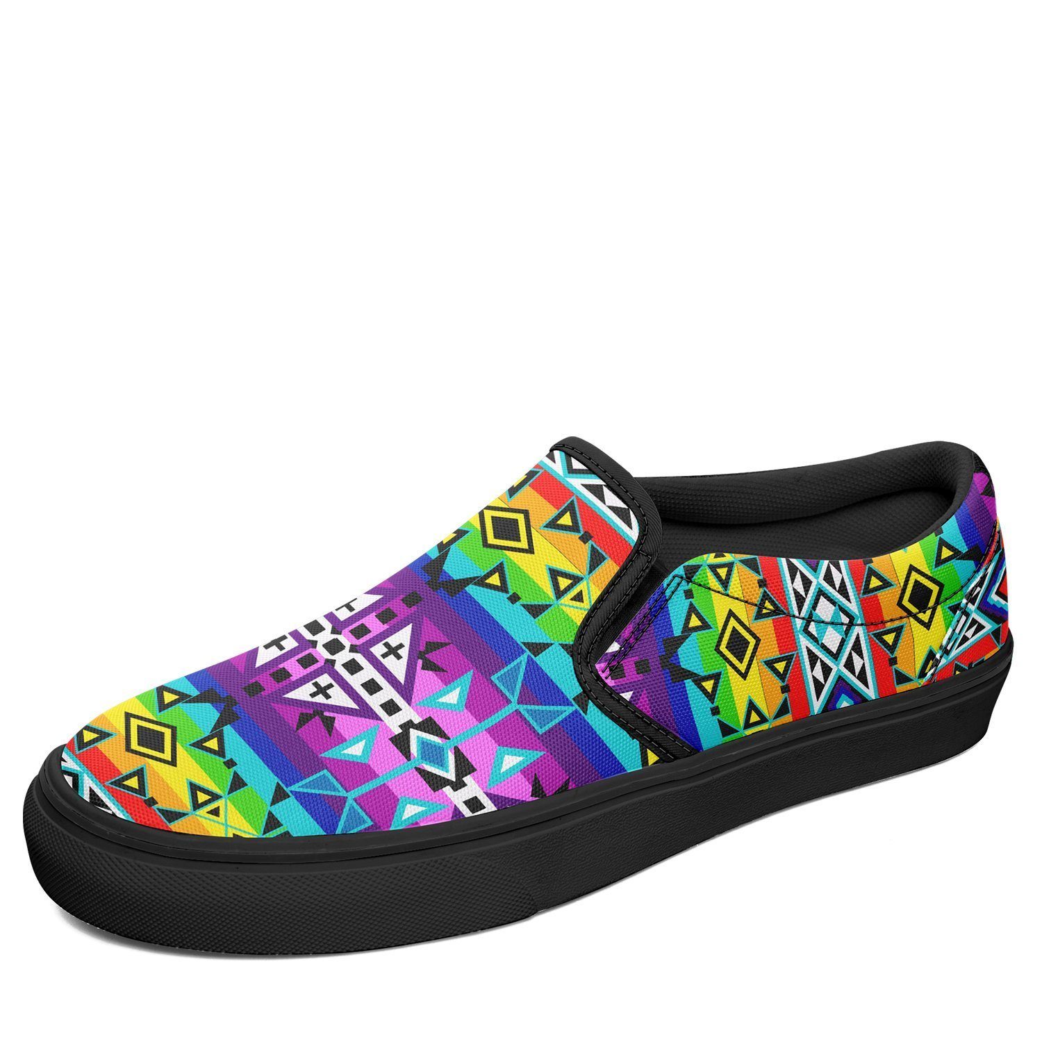 After the Rain Otoyimm Kid's Canvas Slip On Shoes 49 Dzine US Youth 1 / EUR 32 Black Sole 