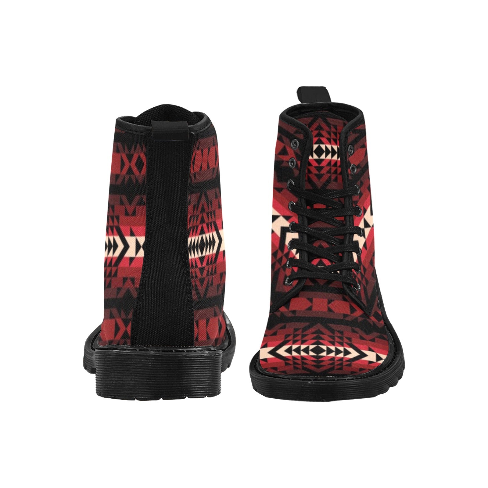 Black Rose Boots for Women (Black)