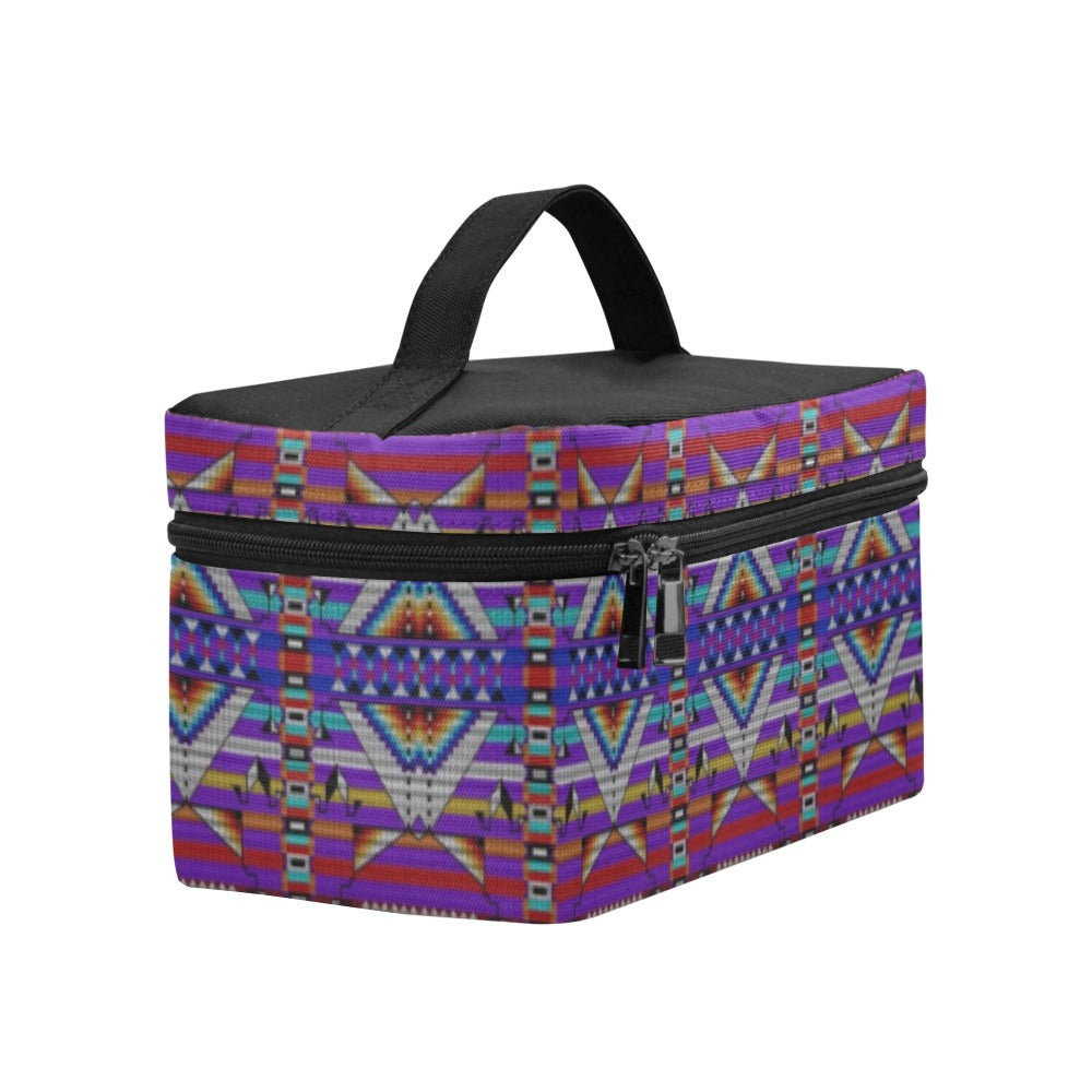 Medicine Blessing Purple Cosmetic Bag/Large
