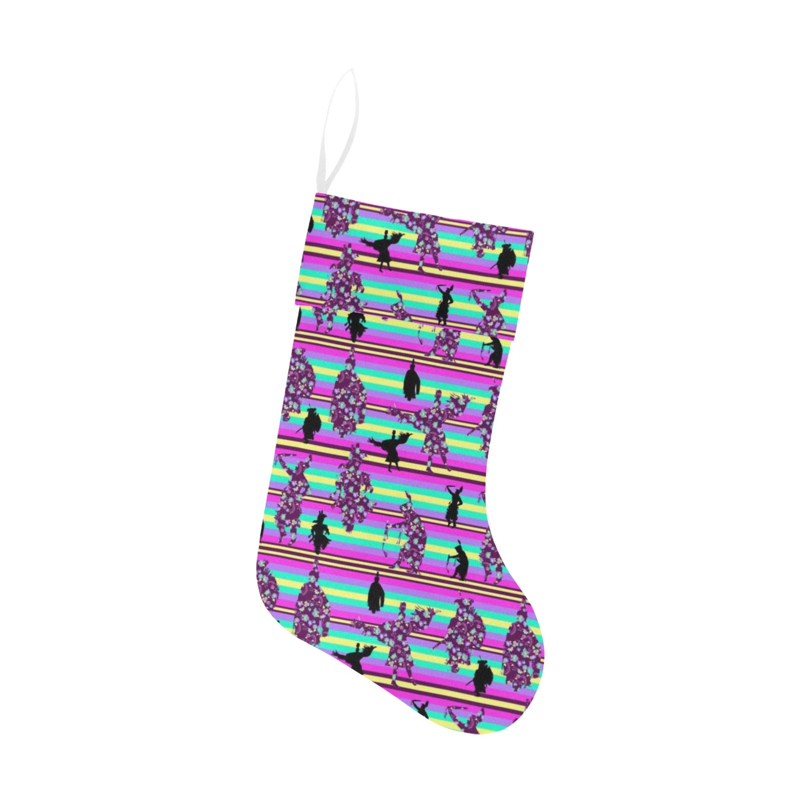 Dancers Floral Contest Christmas Stocking