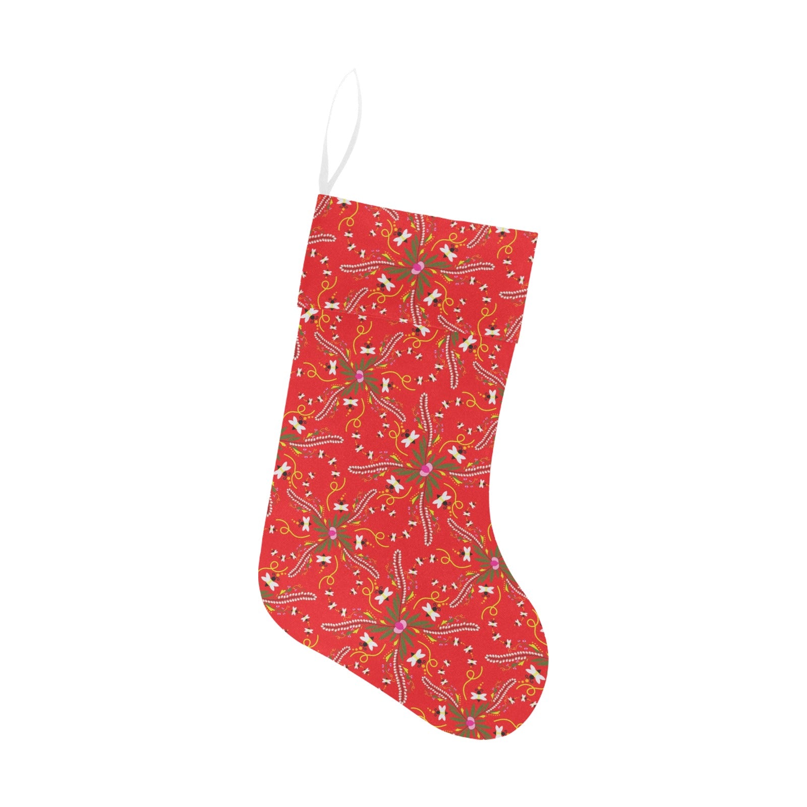 Willow Bee Cardinal Christmas Stocking