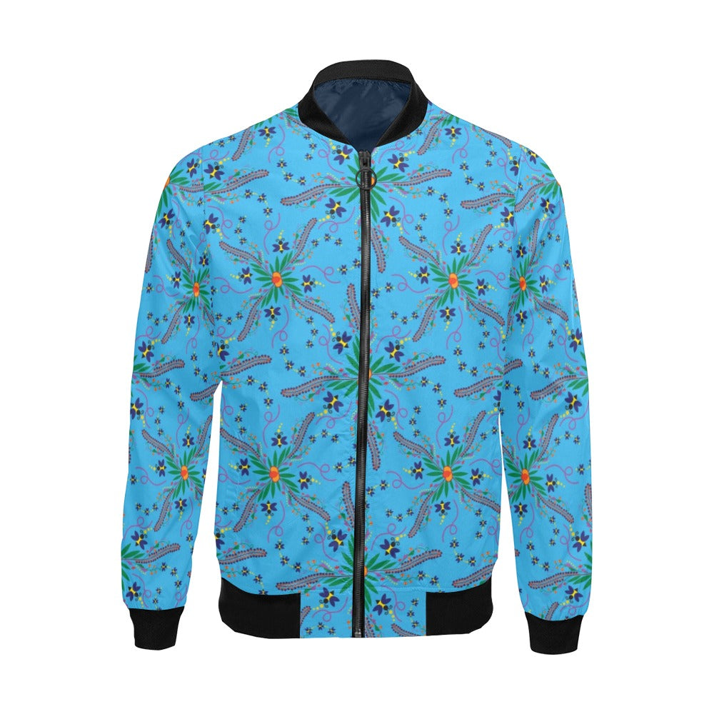 Willow Bee Saphire Bomber Jacket for Men