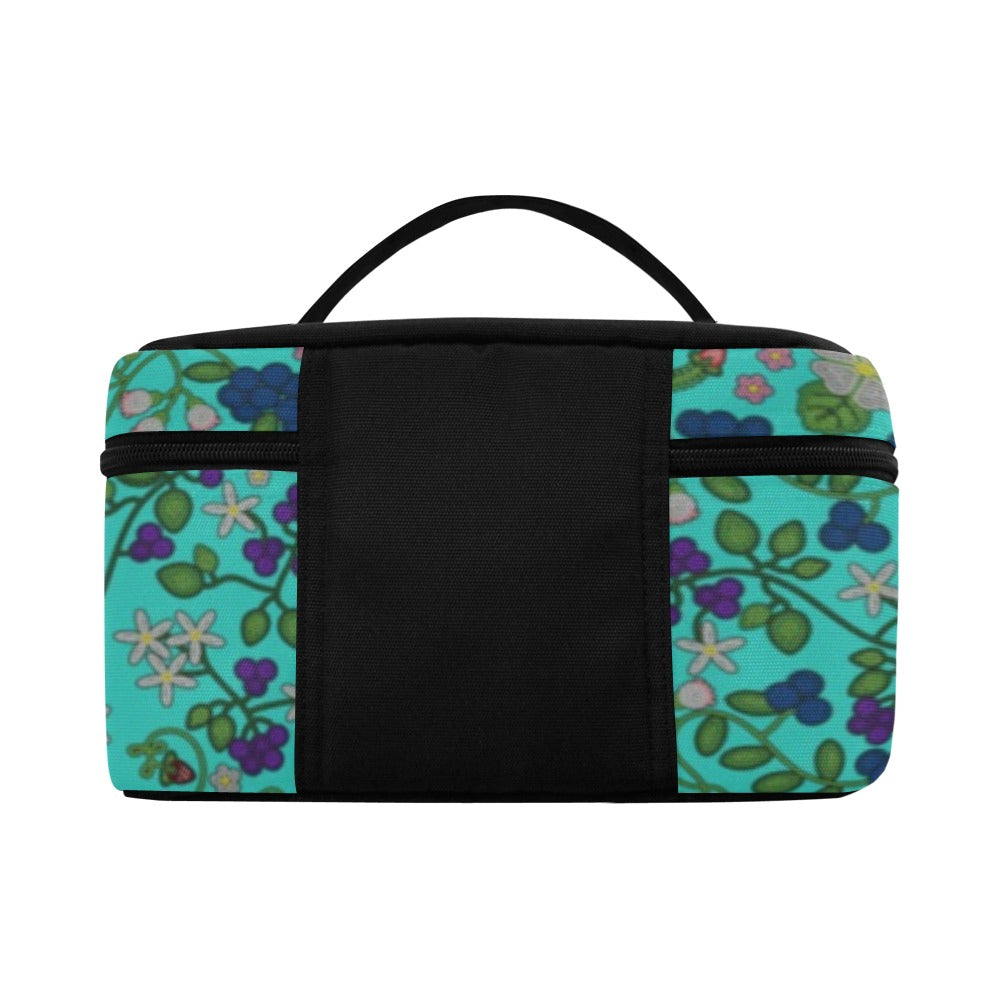 Grandmother Stories Turquoise Cosmetic Bag/Large