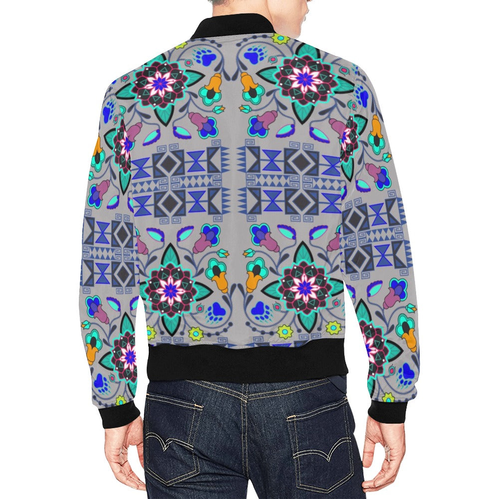 Northern Powwow All Over Print Bomber Jacket for Men (Model H19)