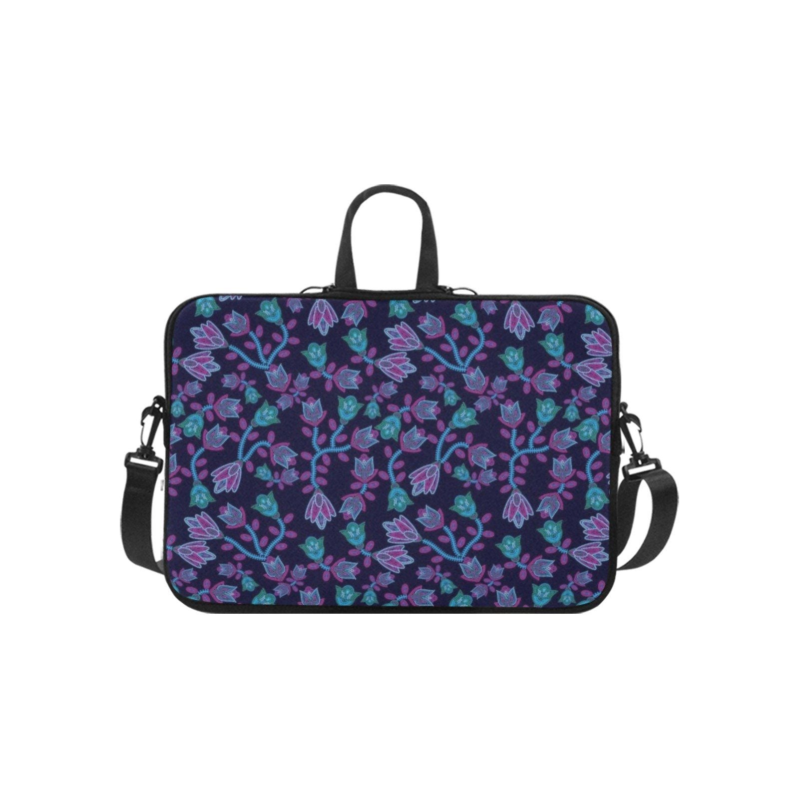 Beaded Blue Nouveau Laptop Handbags 11" bag e-joyer 