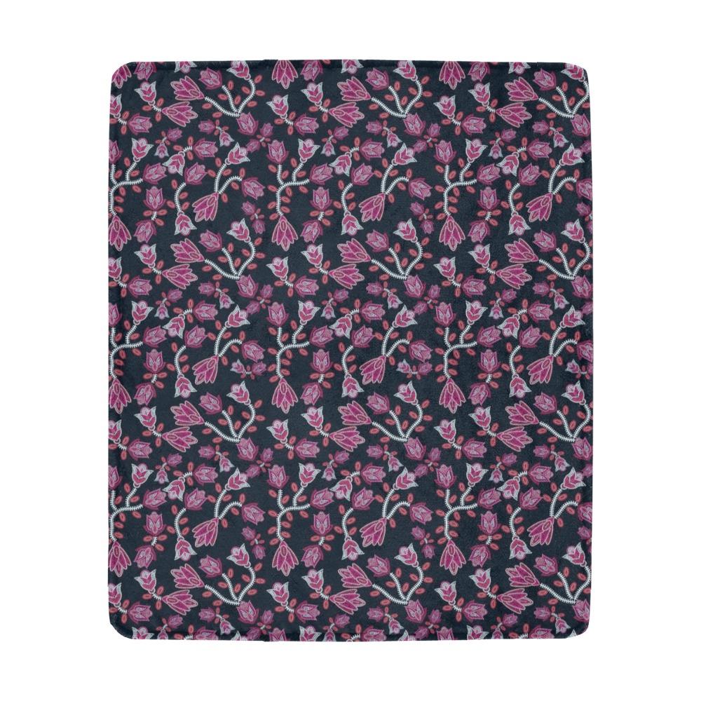 Beaded Pink Ultra-Soft Micro Fleece Blanket 50"x60" Ultra-Soft Blanket 50''x60'' e-joyer 