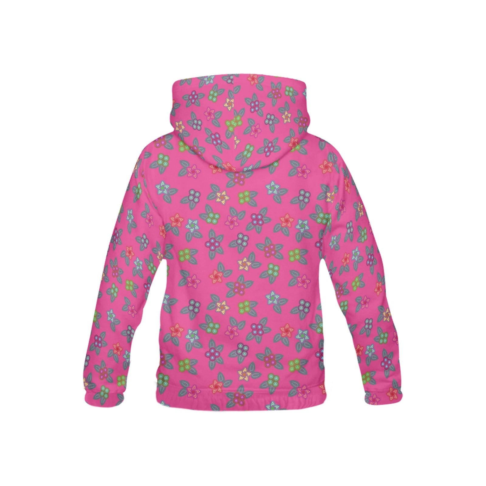 Berry Flowers All Over Print Hoodie for Kid (USA Size) (Model H13) All Over Print Hoodie for Kid (H13) e-joyer 